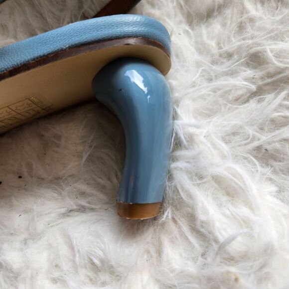 Jaggar the label blue slingback leather heels - Picture 12 of 12